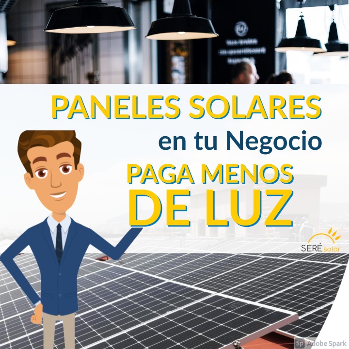 Reduce el gasto de electricidad en tu negocio con Paneles Solares